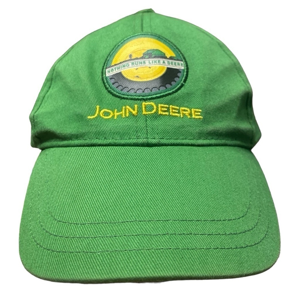 John Deere Green “Nothing Runs Like A Deere” Ball Cap Size 2T-3T Toddler
